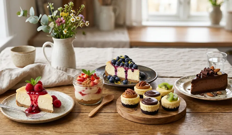 10 Easy Homemade Cheesecake Dessert Ideas